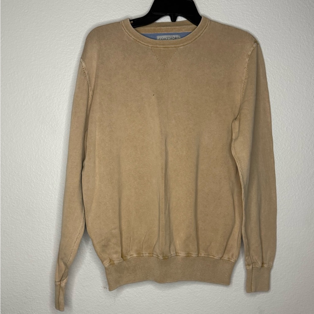 Woman’s Tan Crewneck Sweatshirt
